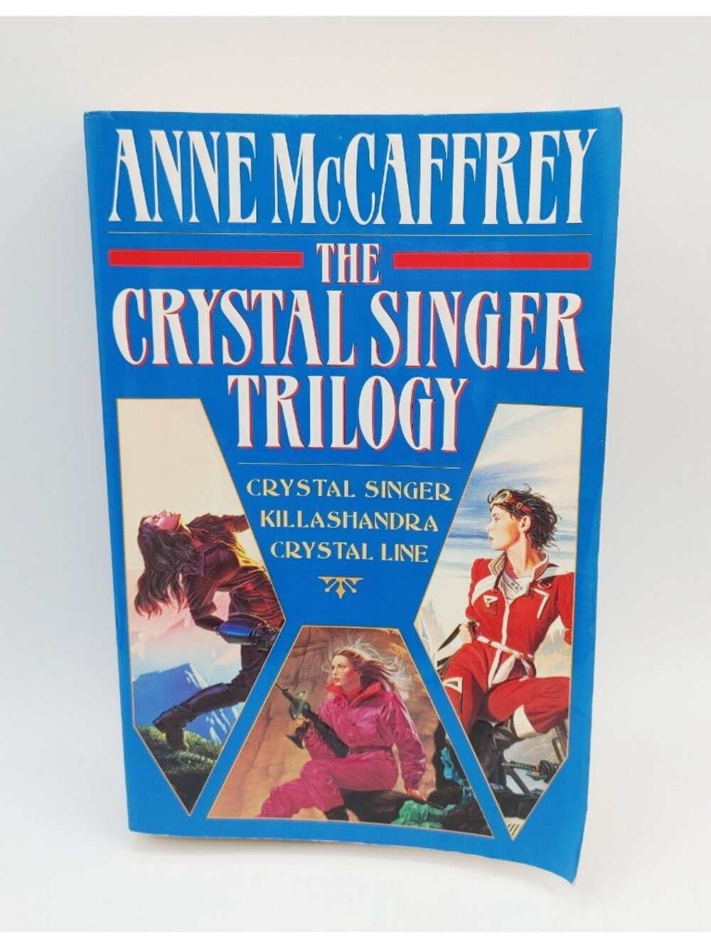 Anne McCaffrey The Crystal Singer Trilogy 1996 Del Rey 1st Edition Paperback